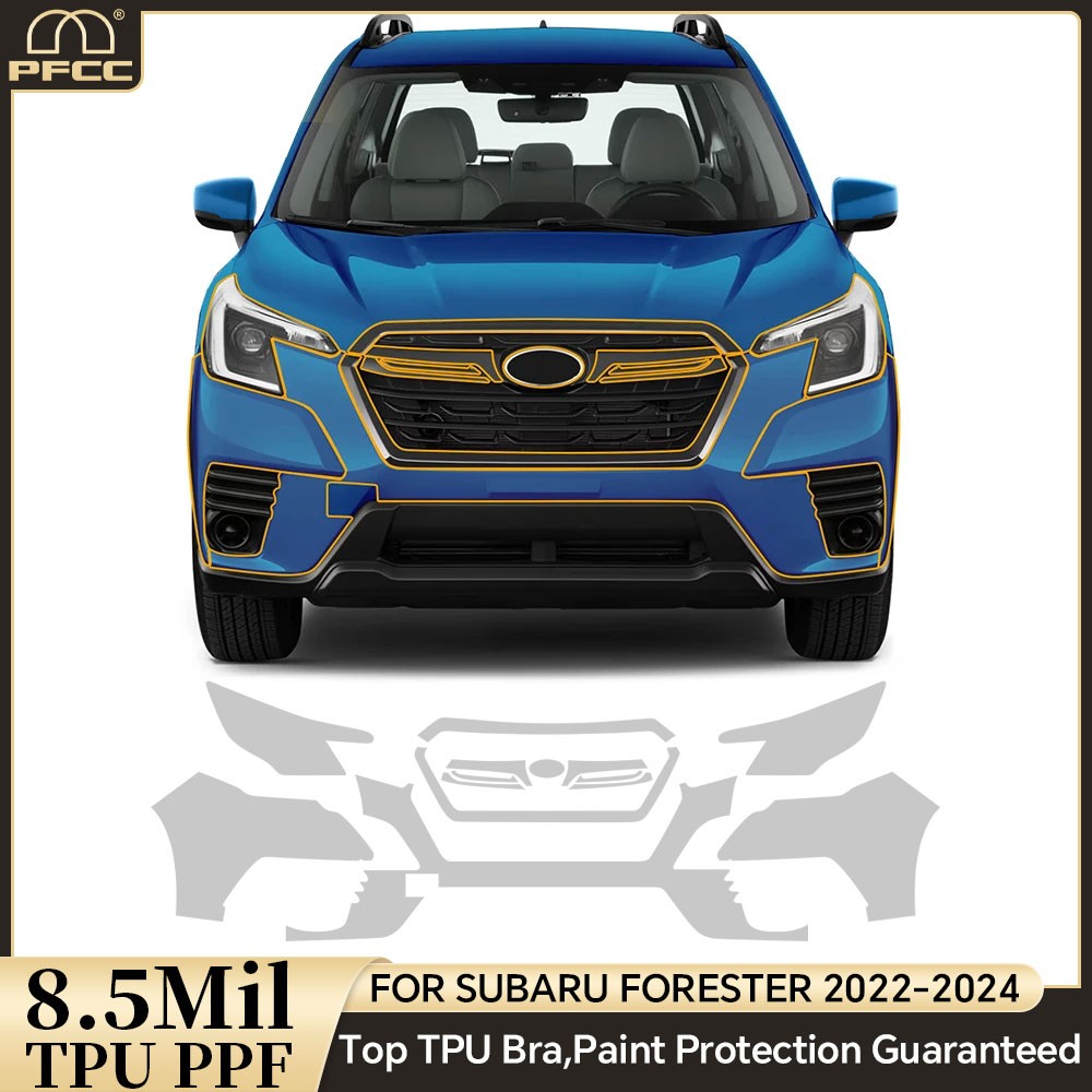 Full Car For Subaru Forester 2022-2024 Precut Paint Protection Film PPF TPU Kit