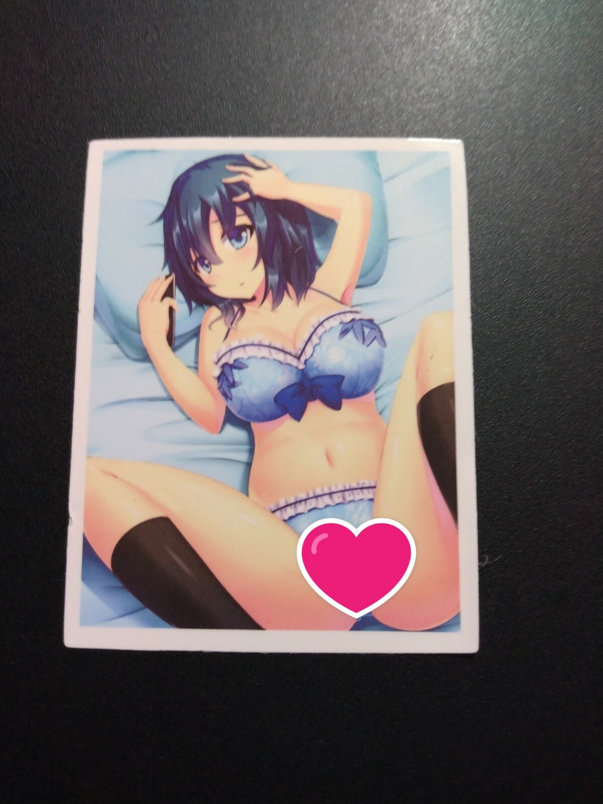 Anime Waifu Vinyl For Laptop, Phone, or Decal Placement ~(2"X2.5")