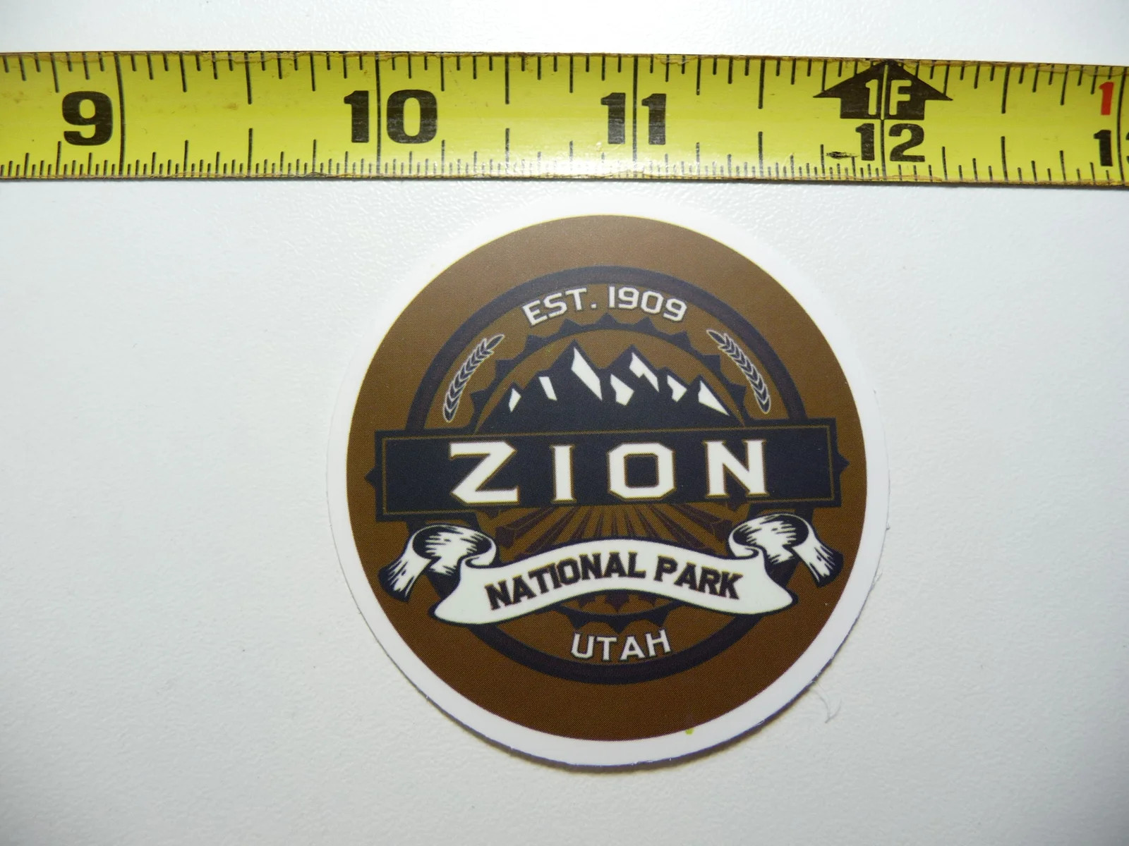 ZION NATIONAL PARK #10 UTAH SMALL STICKER DECAL HIKING CAMPING NATURE TRAVEL