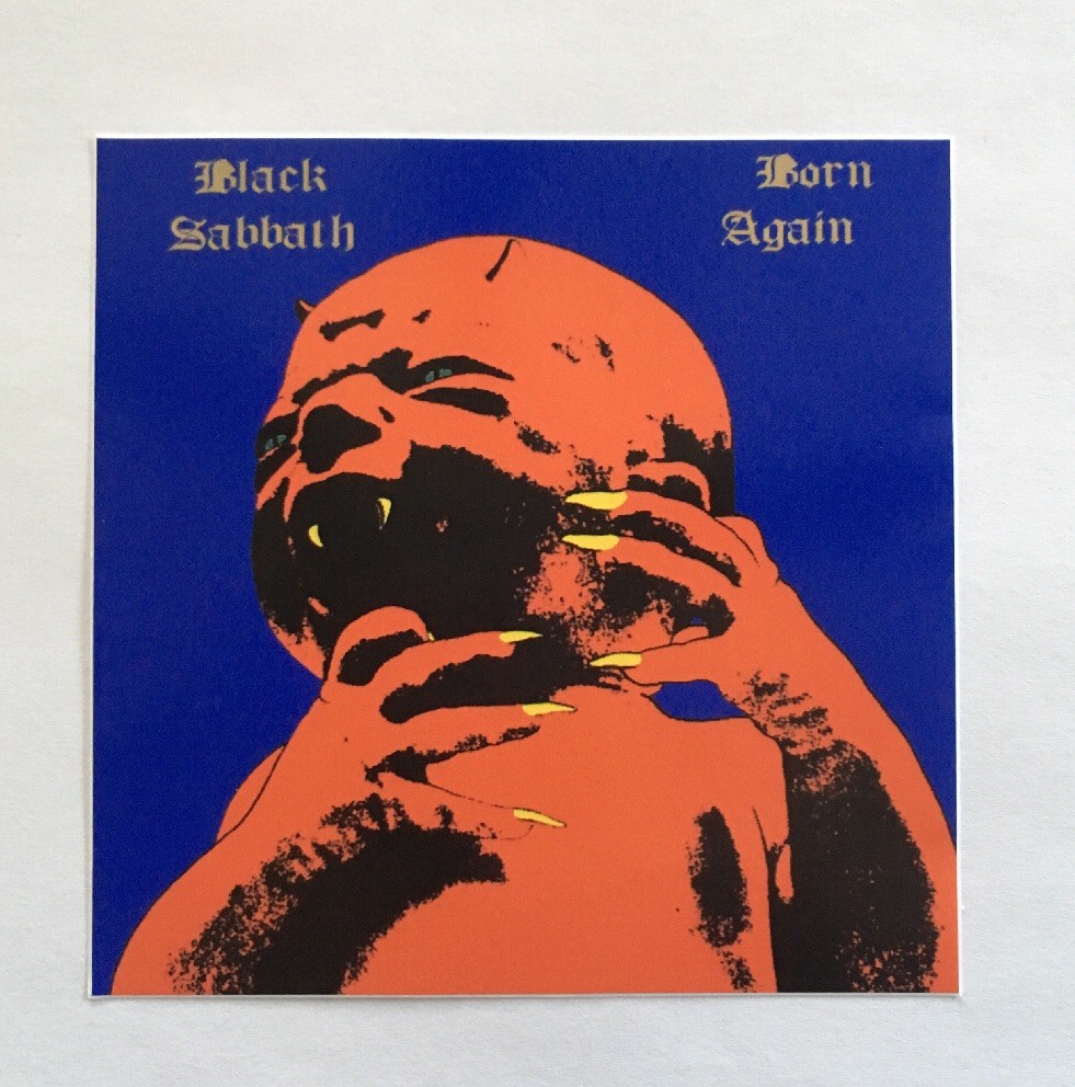 Black Sabbath Sticker – Born Again