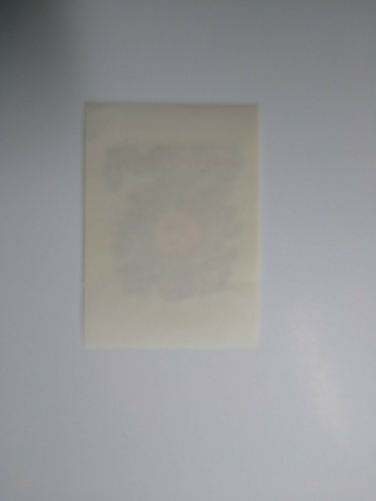Keep Smilin Sunshine Screamin Gleamin Glitter Iron-On Decal Donruss 1970 Vintage