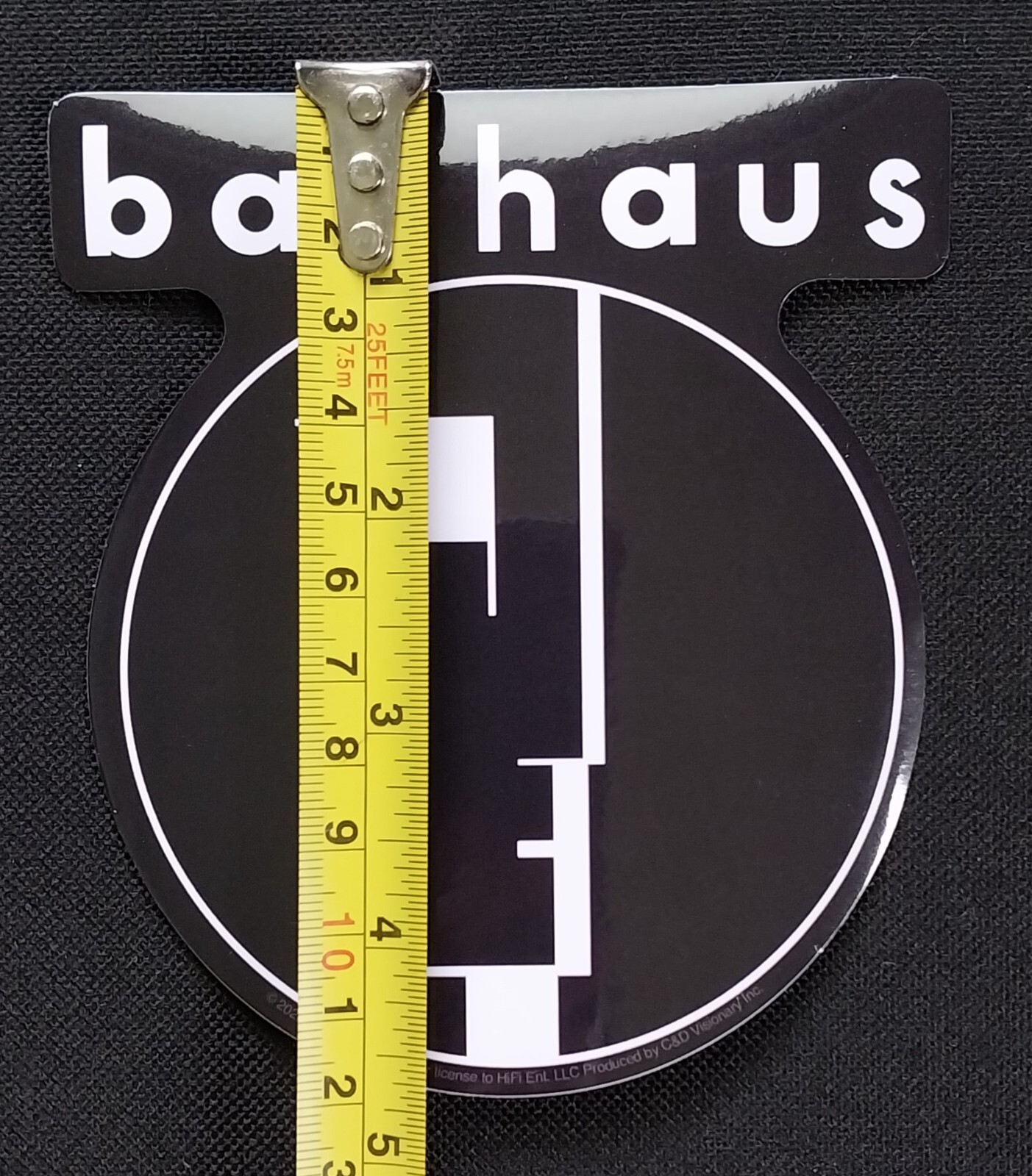 Licensed ~ Bauhaus ~ New Wave Goth Rock Band Album Large Sticker Decal