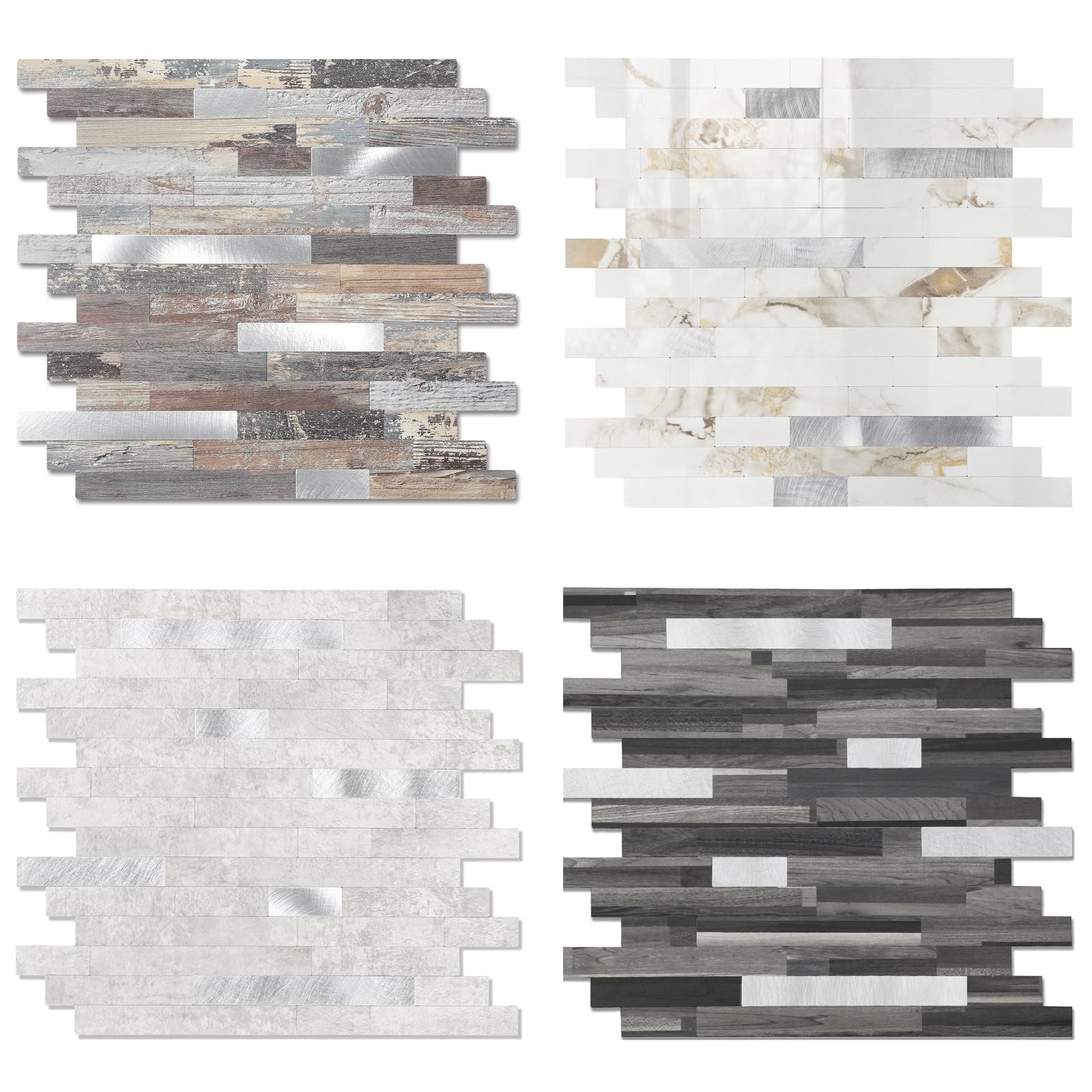 2026 New Upgrade Peel and Stick Backsplash, Stick on Backsplash Tiles for Kit…
