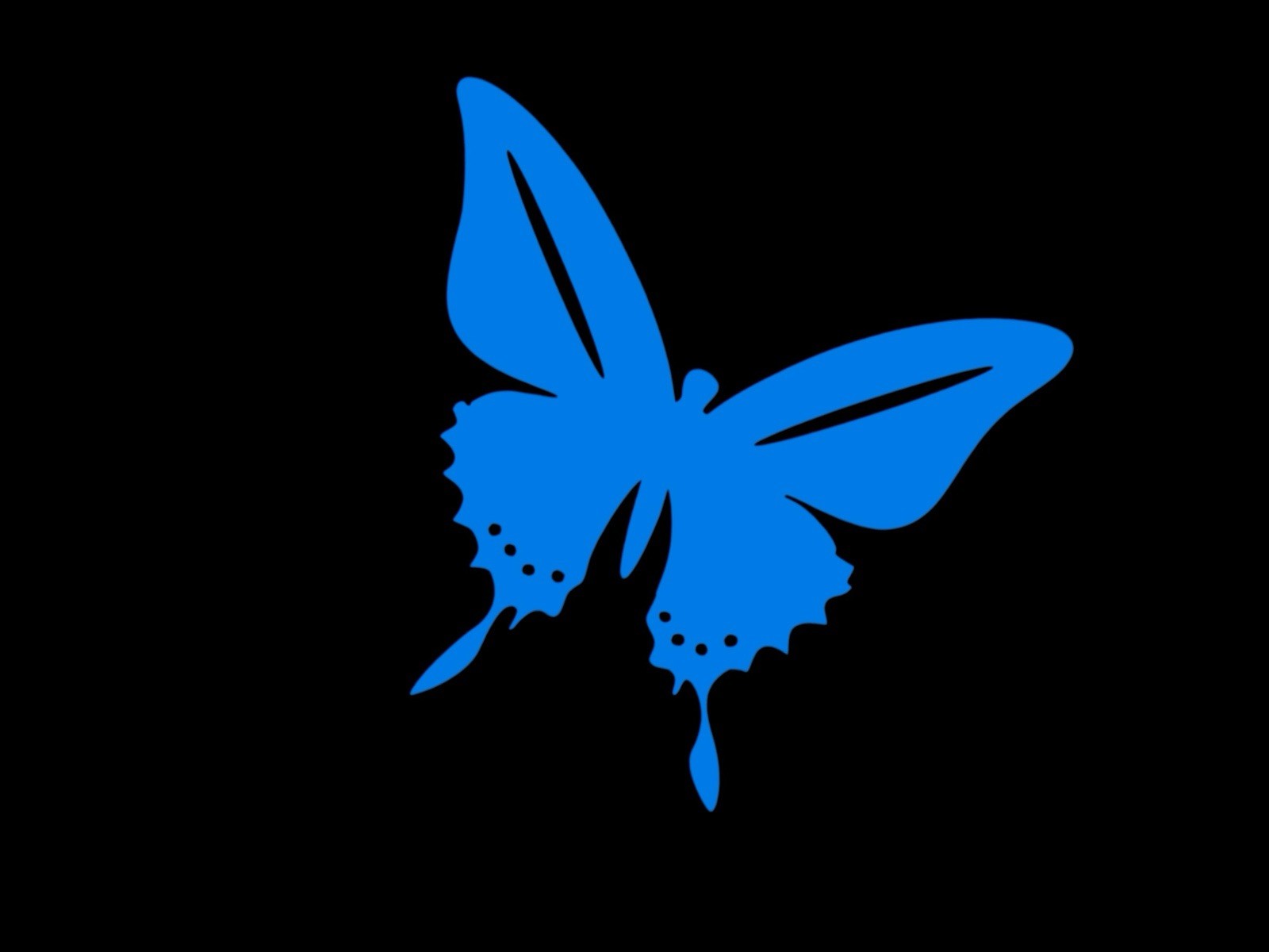 Butterfly design #2 Decal for car Windows Laptops most Smooth Surfaces