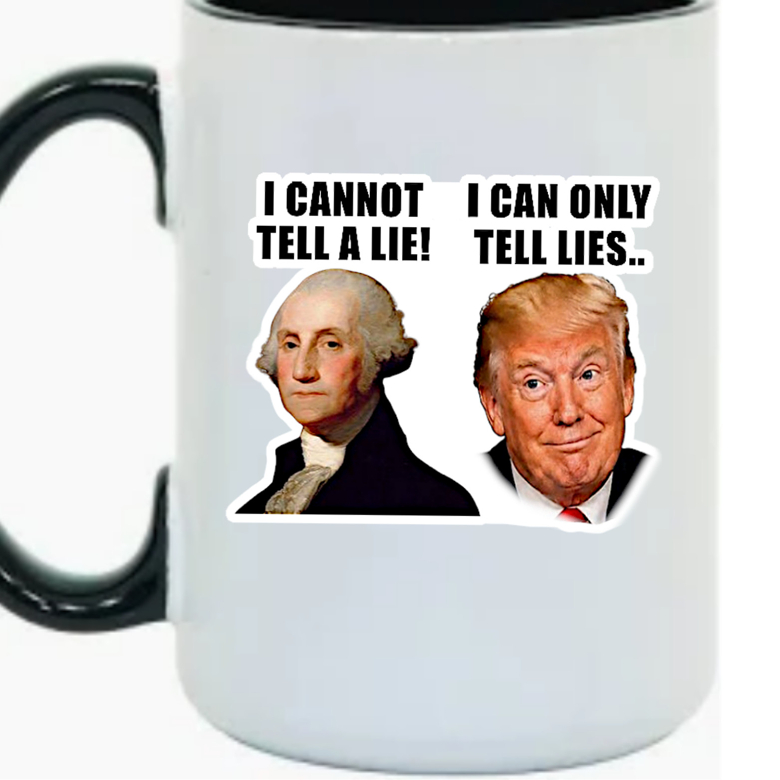 I Can Only Tell Lies, 5pc Bundle Anti-Trump Die Cut Vinyl Sticker, 2"W x 1.75"H