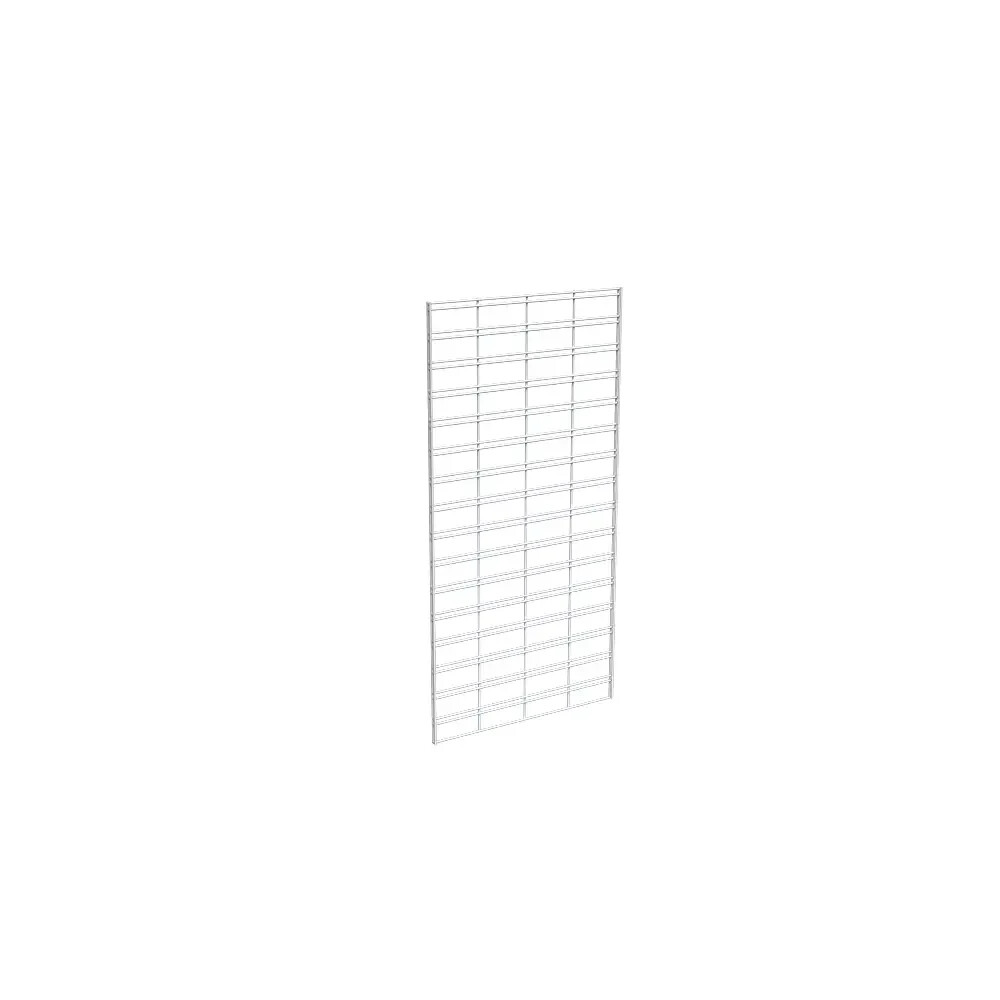 2' W x 4' H Slatgrid Panels – White Econoco P3STG24W (Pack of 3)
