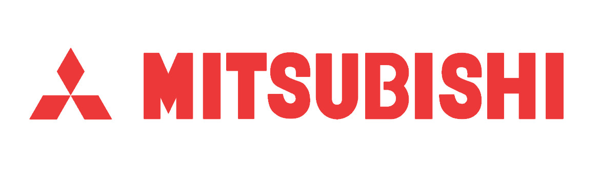 MITSUBISHI LOGO, (2 Stickers), Decal Stickers for Cars, Windows, Laptops