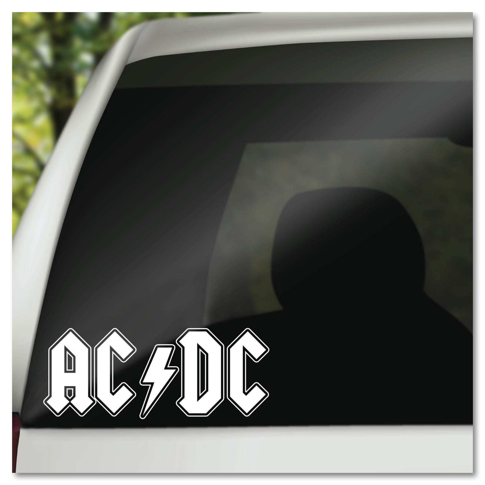 6" AC/DC Music Vinyl Decal Sticker