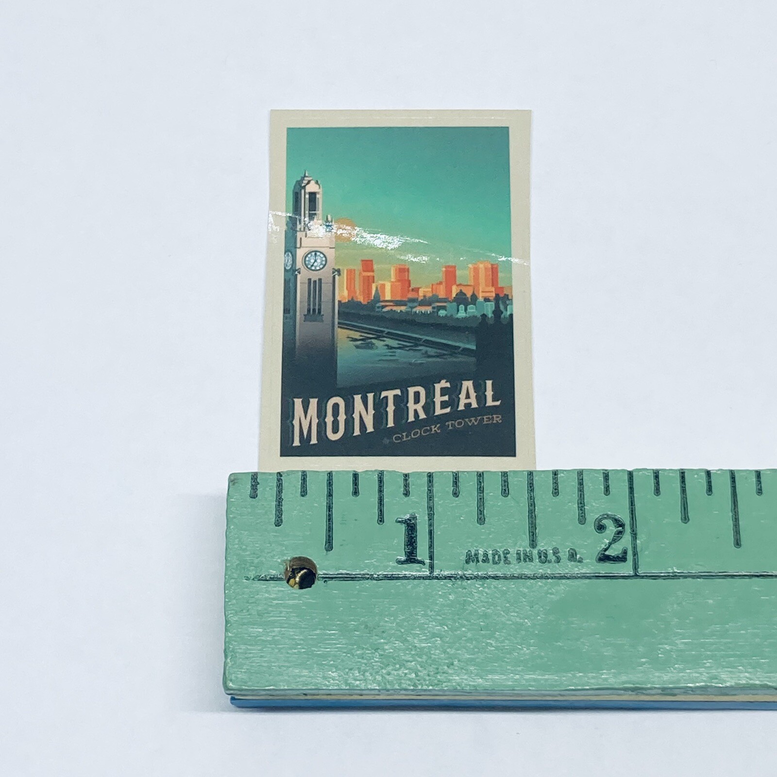 Montreal Canada Sticker Clock Tower Travel Art Decal Vinyl Country Souvenir Tc6
