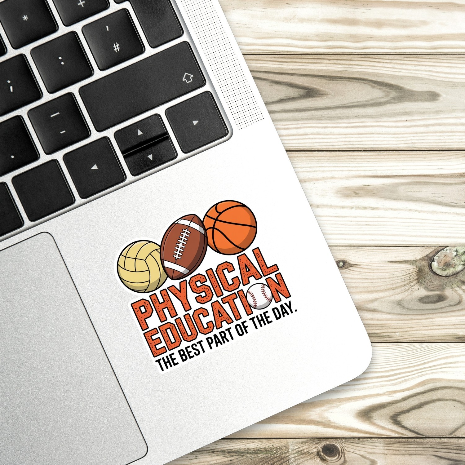 4PCS PE Teacher Stickers The Best Part of the Day Funny Vinyl Decal