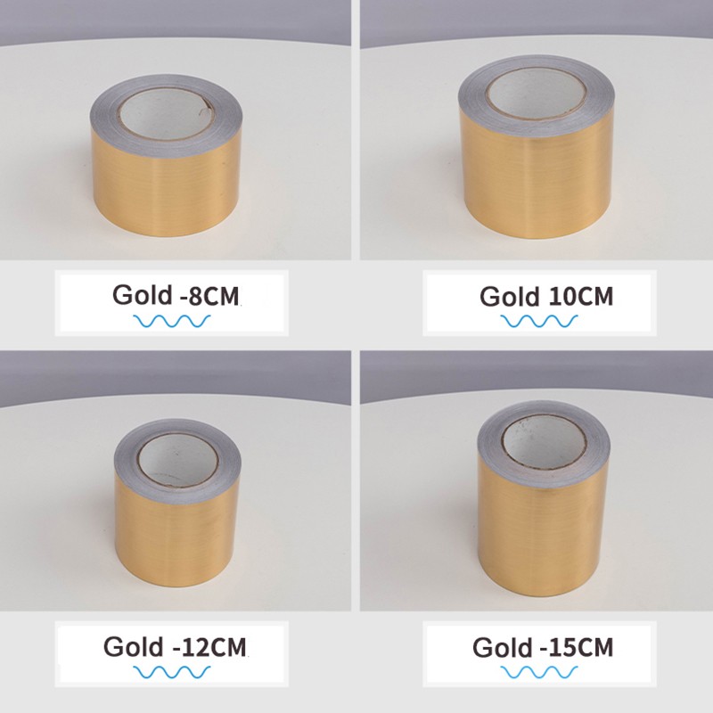 Decors Car Metal Brushed Sticker Self-adhesive Vinyl Tape Film Wrap Sticker