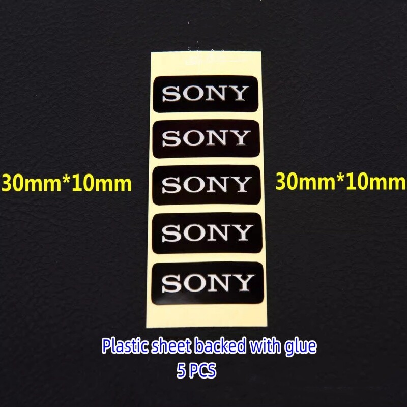 Logo Decal Vinyl Sticker For SONY Camera Camcorder Photography DSLR Photo