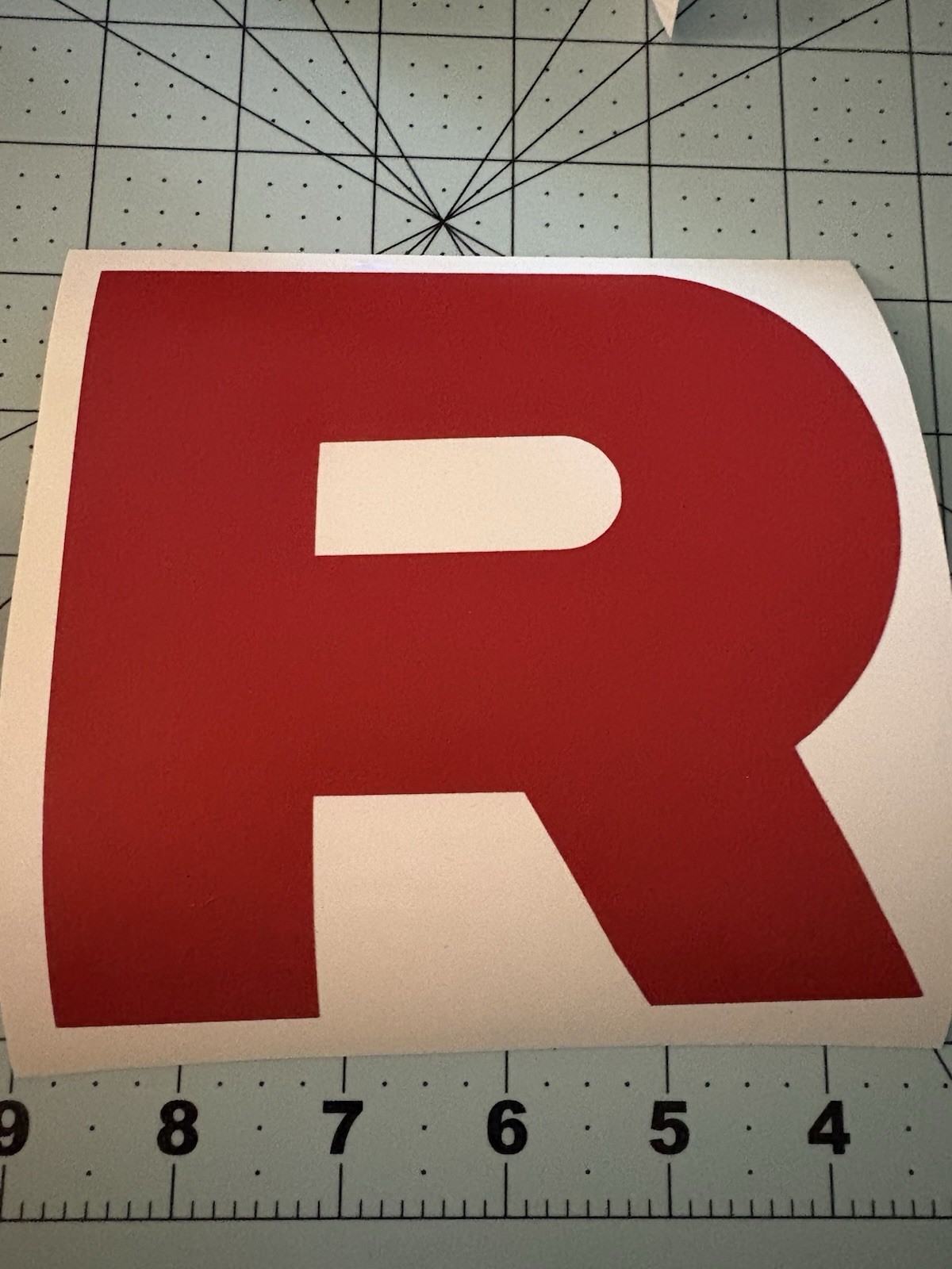 Pokémon Team Rocket Icon Logo Symbol Vinyl Decal Art for Cars, Windows, Laptops