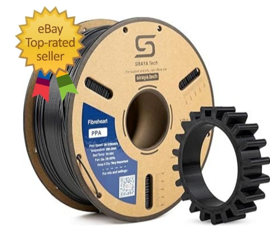 Fibreheart PPA 3D Printing Filament – High Performance Polyphthalamide Nylon, Ex