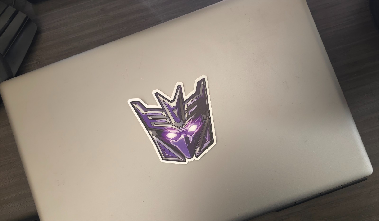 Megatronus Fan Art Vinyl Sticker DarkFall/Purple Decepticon Transformers