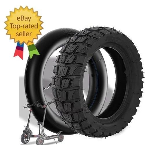 10 Inch 10X2.75-6.5 Off-Road Rubber Outer Tire with Inner Tube Suitable for Spee