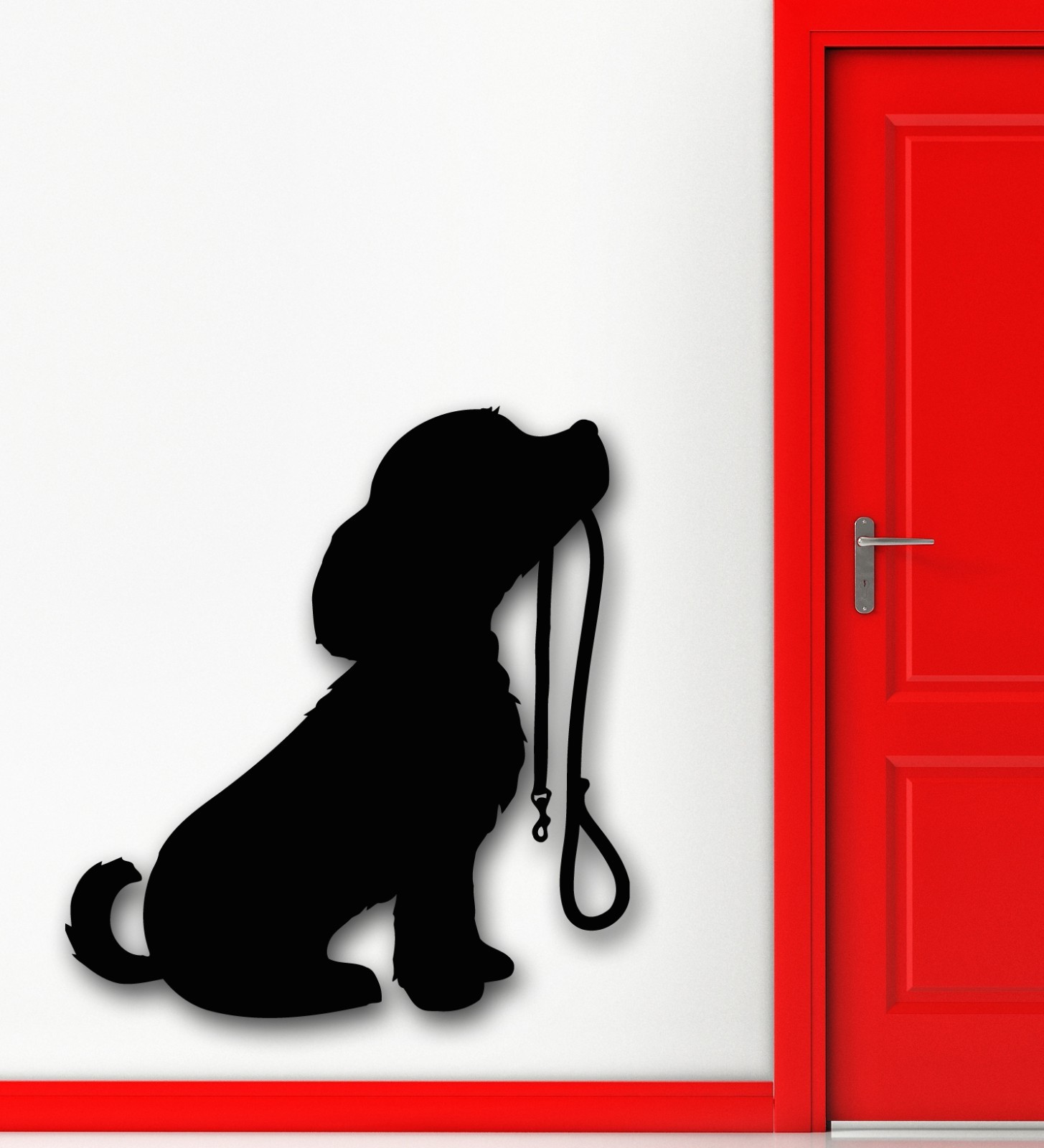 Wall Stickers Vinyl Decal Puppy Dog Animal Allegiance Cool Room Decor (ig101)