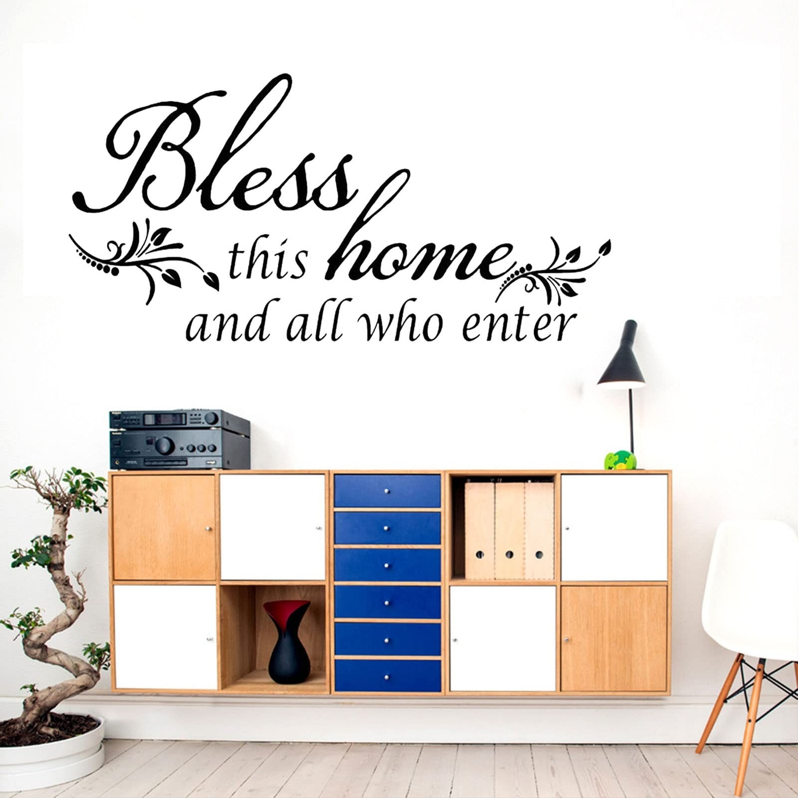 Wall Stickers, Family Letter Quote Water-Proof Home Decor Wall Sticker, Remov…