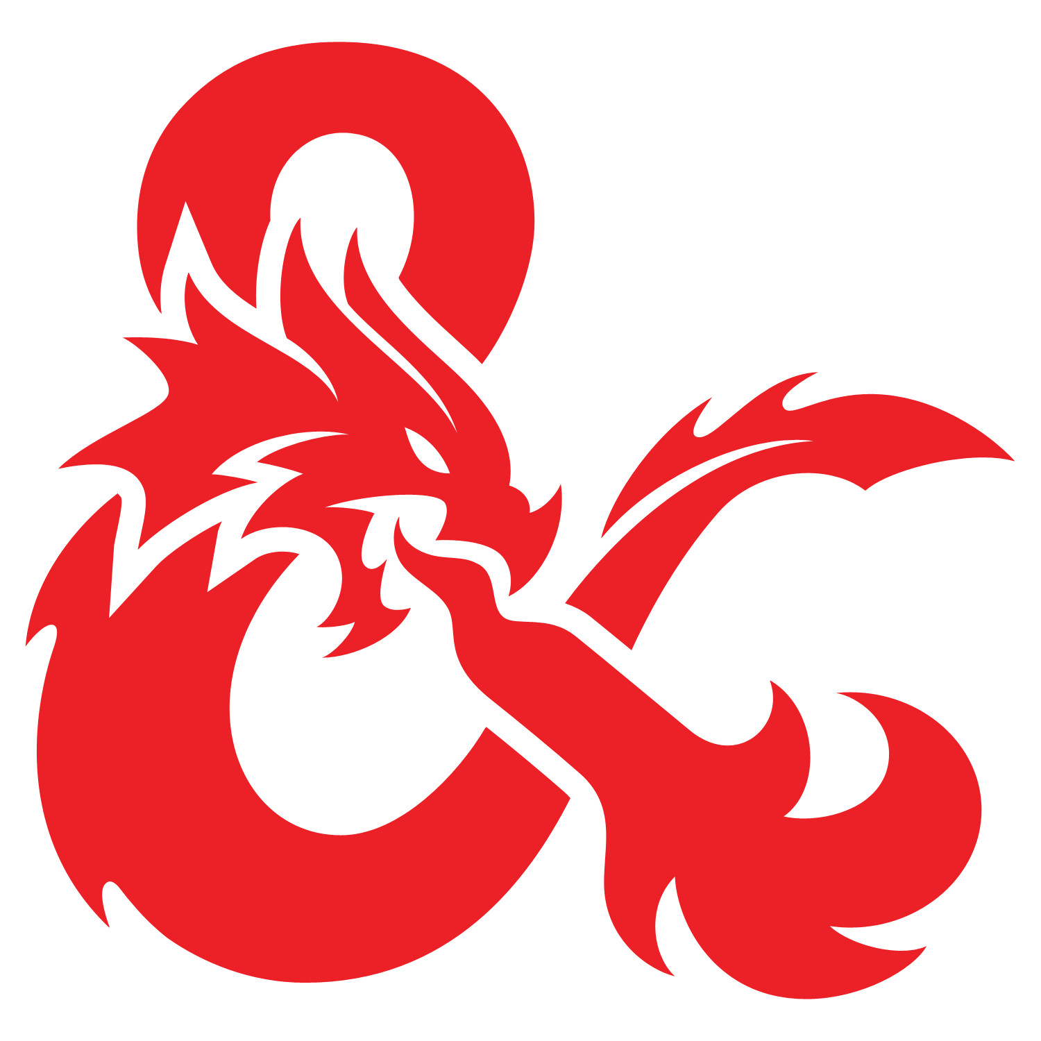 DnD D&D Ampersand Dungeons Dragons – 11.5" Vinyl Decal Sticker Gaming and RPG