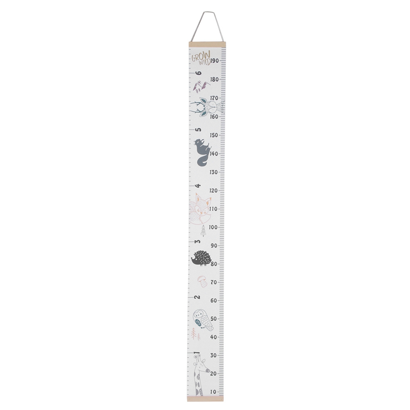 Cute Wall Sticker Height Measure Growth Chart Home Room Decoration Child Toy1♡