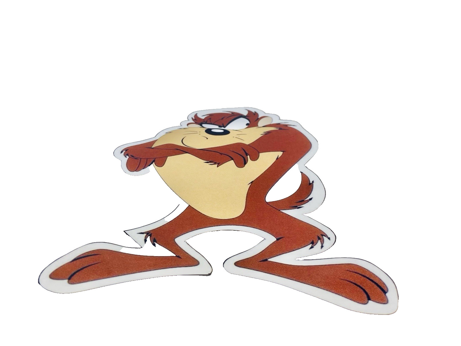Tasmanian Devil Looney Tunes Inspired Waterproof Car Decal Poster Vinyl Sticker