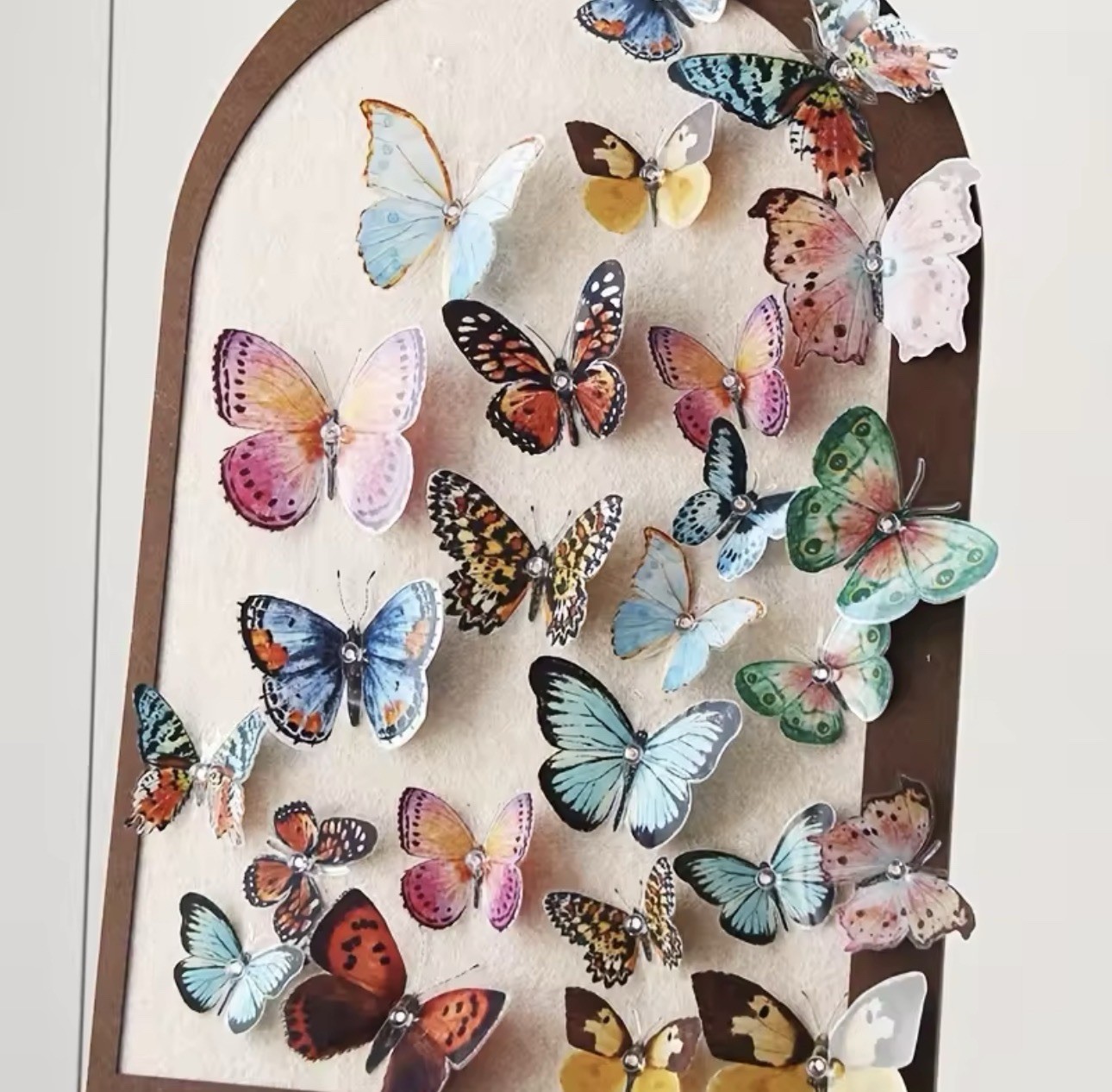 36PCS 3D Butterfly Wall Decor Stickers Set Removable Colorful Room DIY Home Art