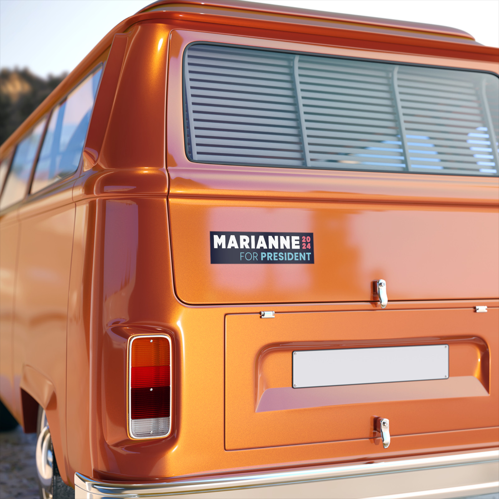 Marianne Williamson for President 2024 Bumper Sticker – Marianne Williamson 2024