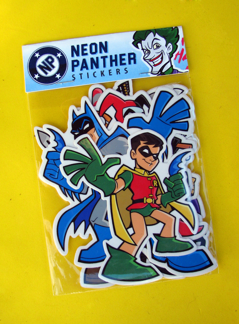 DC Comics Vinyl Sticker Batman Joker Harley Quinn Car Truck Laptop Decal