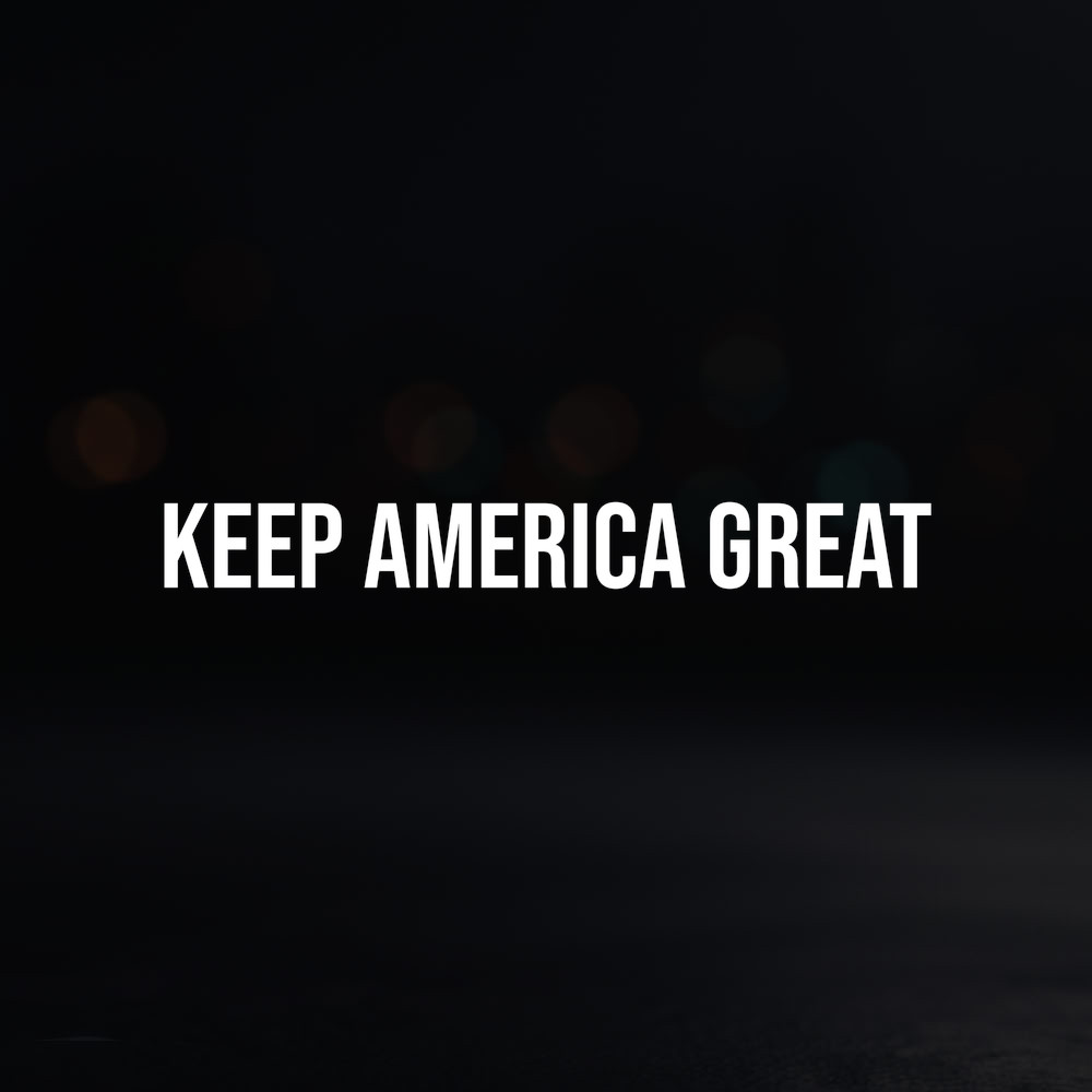 8in Vinyl Decal Sticker – "Keep America Great"