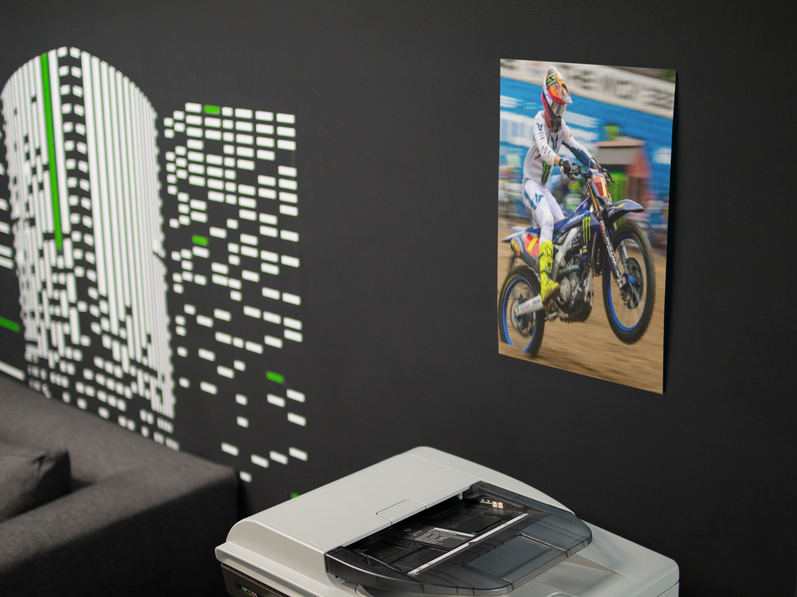 Haiden Deegan SOUTHWICK MOTOCROSS Wall Vinyl Decal Poster (Removable Adhesive)