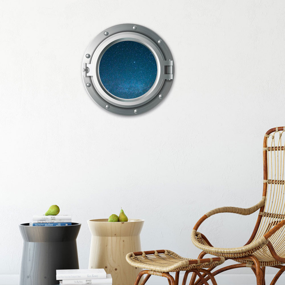 Airplane Porthole Wall Stickers Airplane Window View Sticker