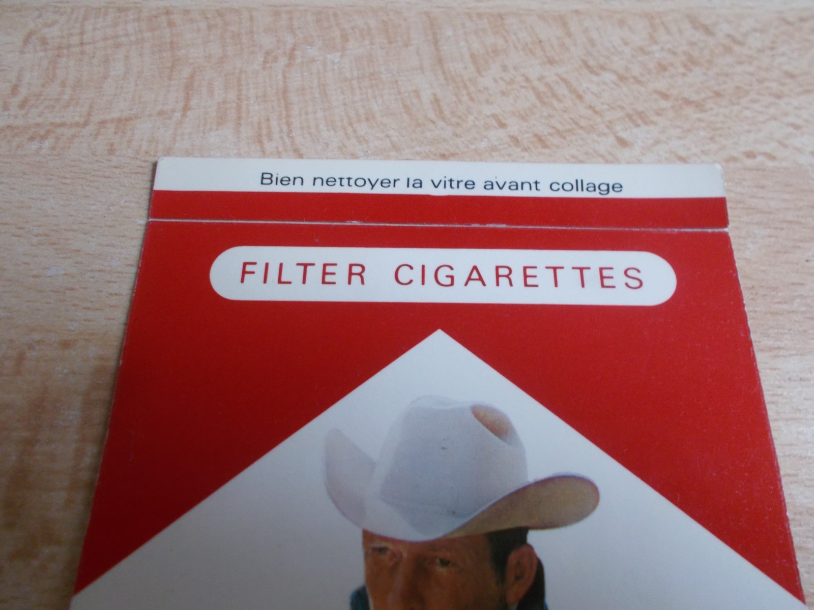 Sticker Of Rack Double Face Vintage Marlboro