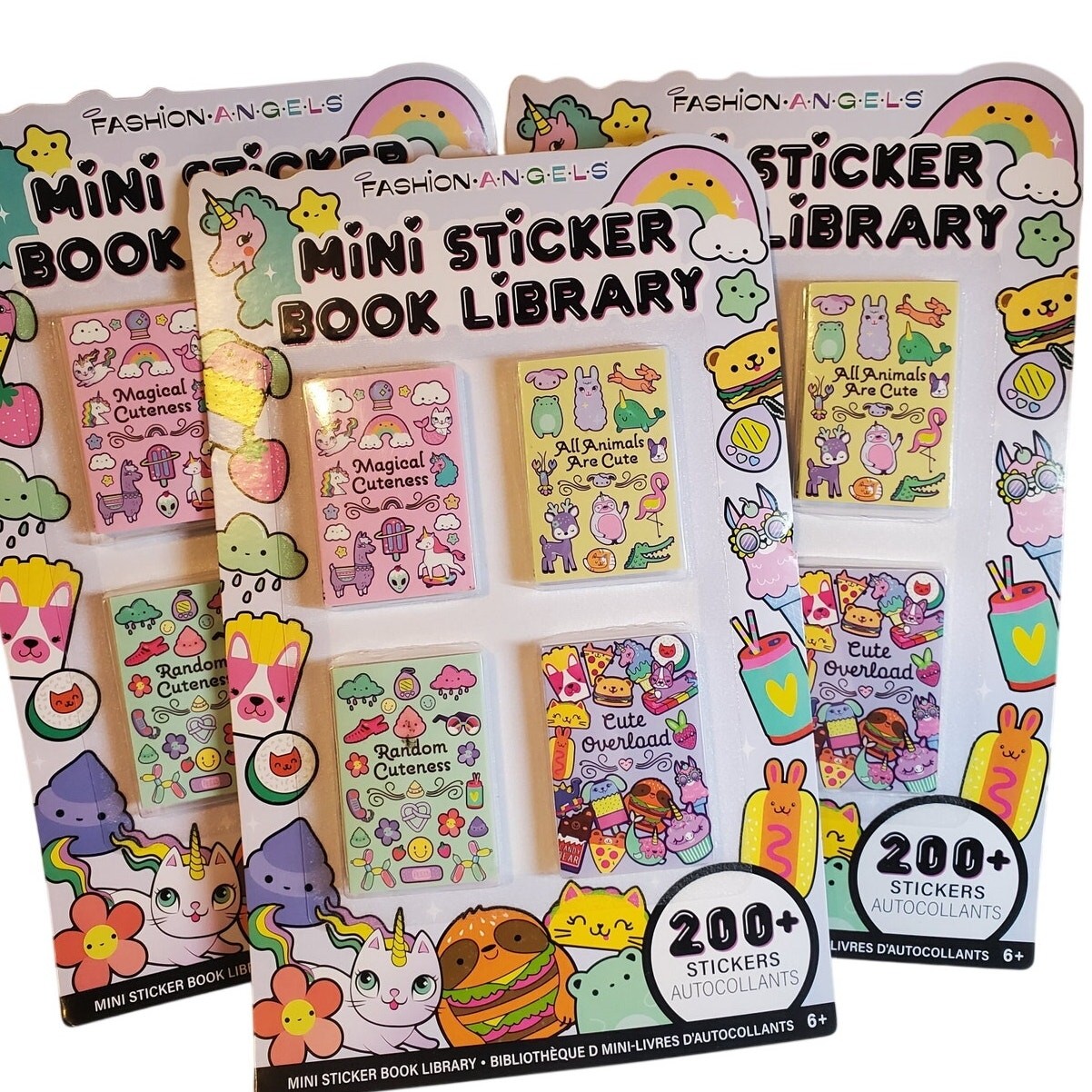 Mini Sticker Set of 3 – 600 Mini Stickers