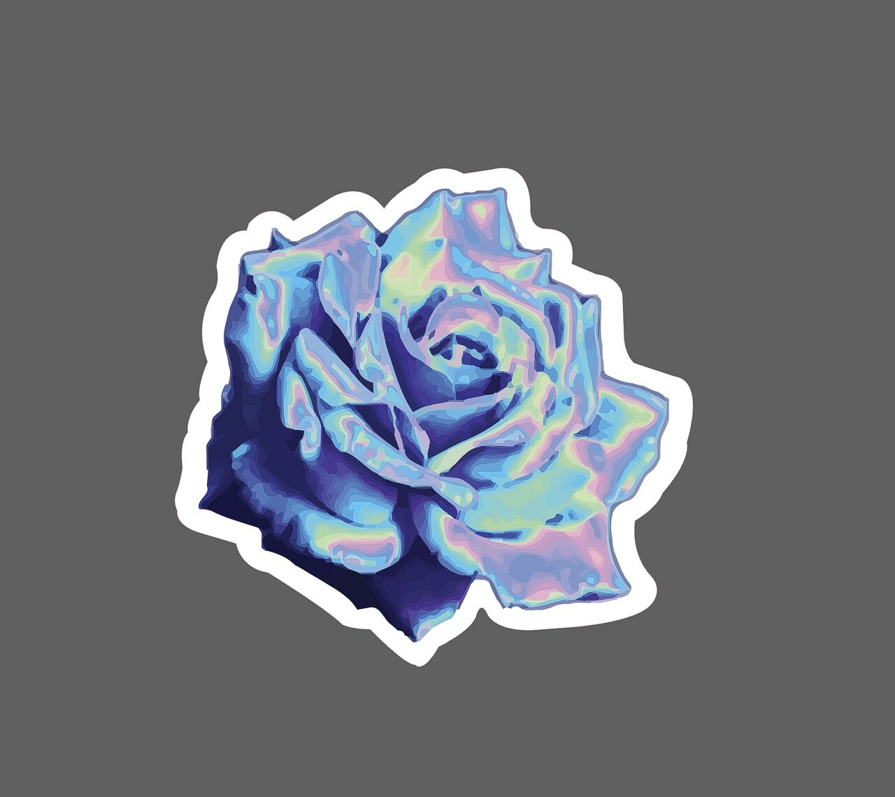 Rose Sticker Infared Trippy Waterproof – Buy Any 4 For $1.75 Each Storewide!