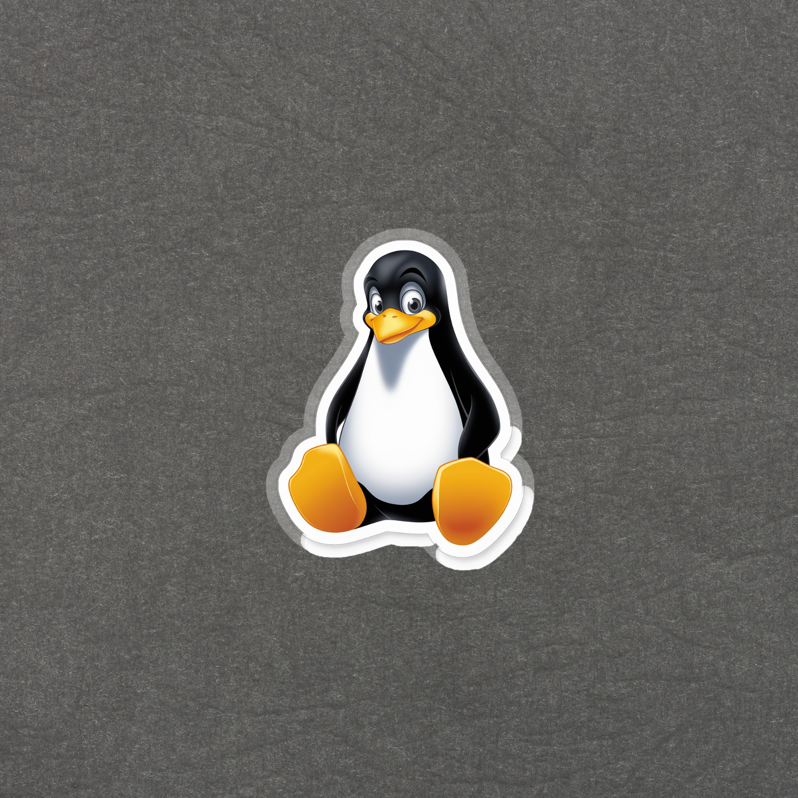 Cute Linux Tux Penguin Sticker – Fun Open Source Mascot Decal #5329