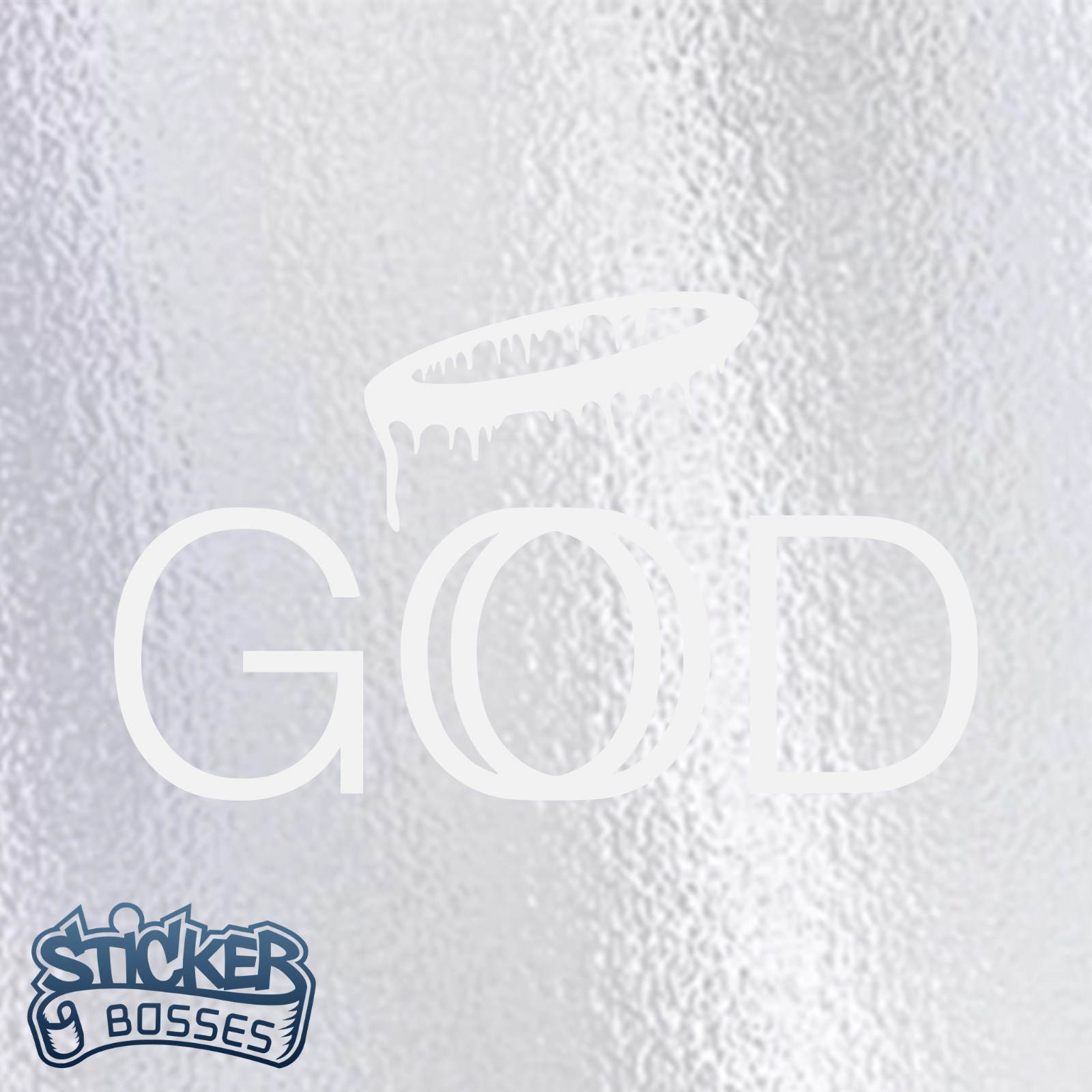 God Drip Halo Faith Vinyl Decal Sticker Car Inspirational