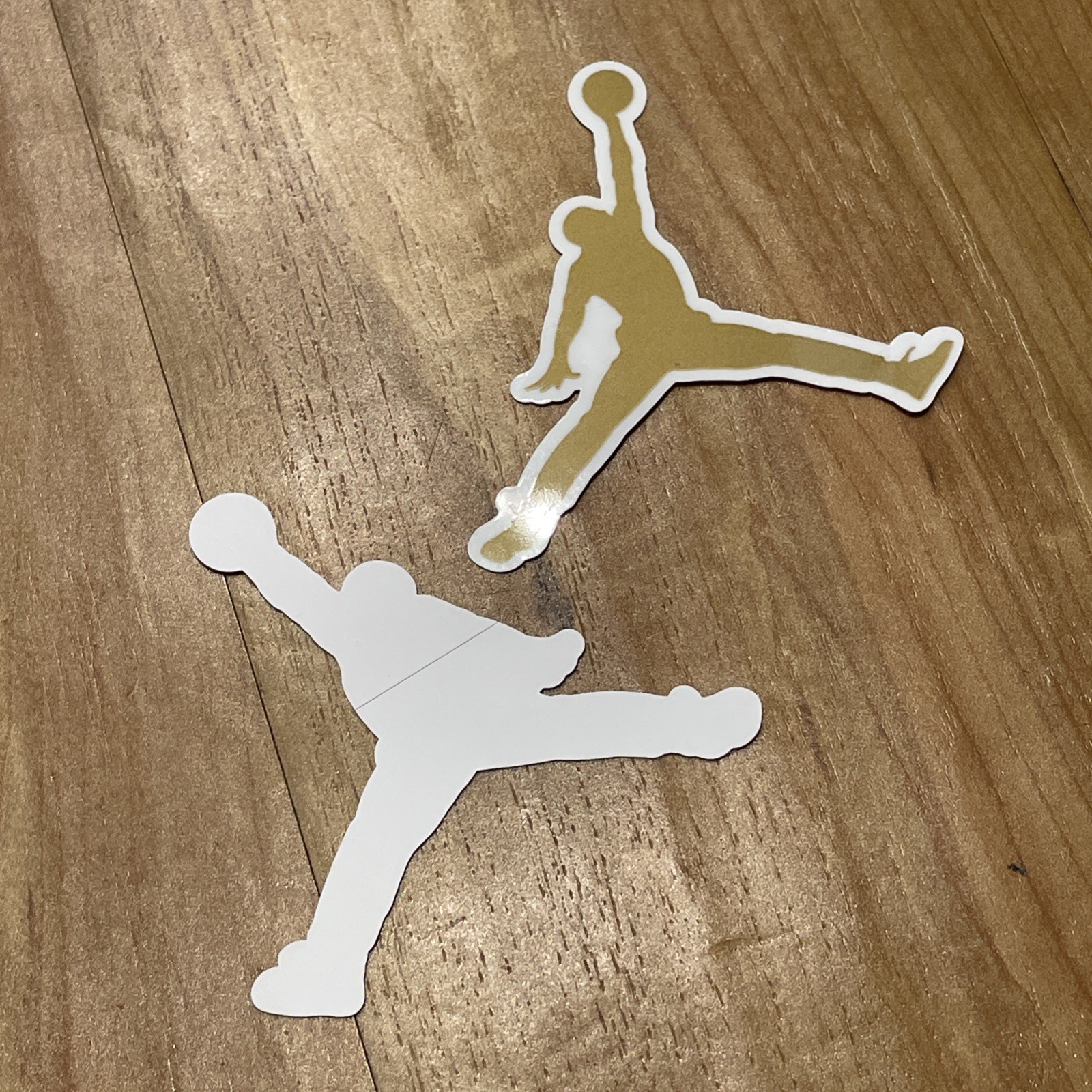Air Jordan Sticker Gold JUMPMAN Sticker 3.5” Official Nike Air Jordan Sticker