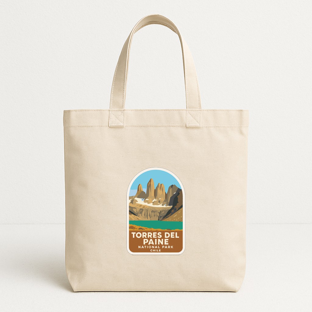Torres del Paine Chile Iron On Heat Transfer Vinyl HTV World National Parks