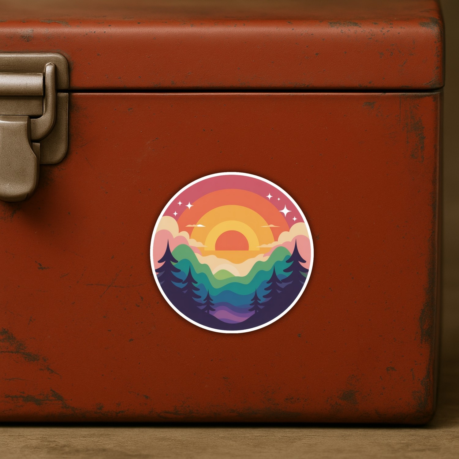 4pcs Subtle LGBTQ+ Pride Stickers – Waterproof Vinyl Decals for Laptop