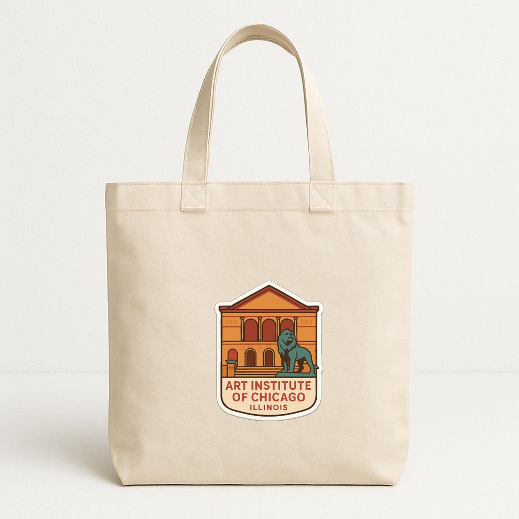 Art Institute of Chicago Illinois Iron On Heat Transfer Vinyl HTV Symbolic