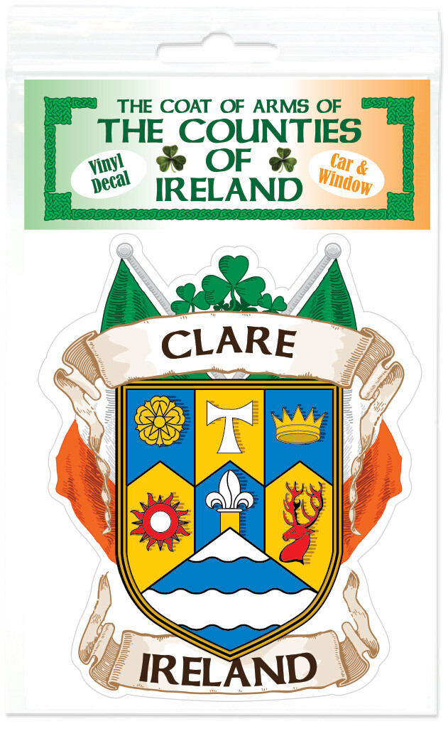 County Clare Ireland Irish Decal Sticker