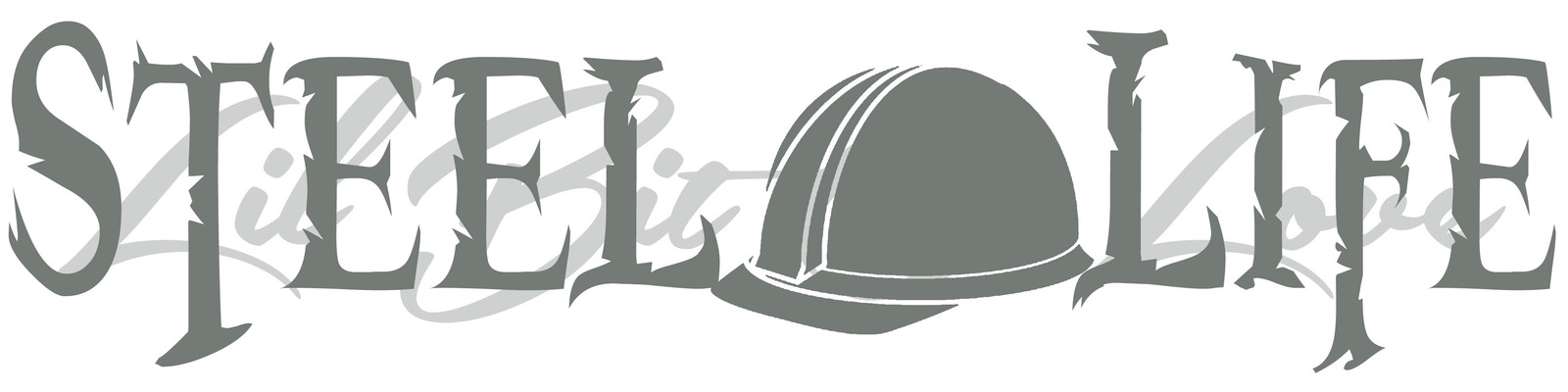 STEEL LIFE VINYL DECAL HARD HAT IN THE CENTER STICKER Steel Workers Fabrication