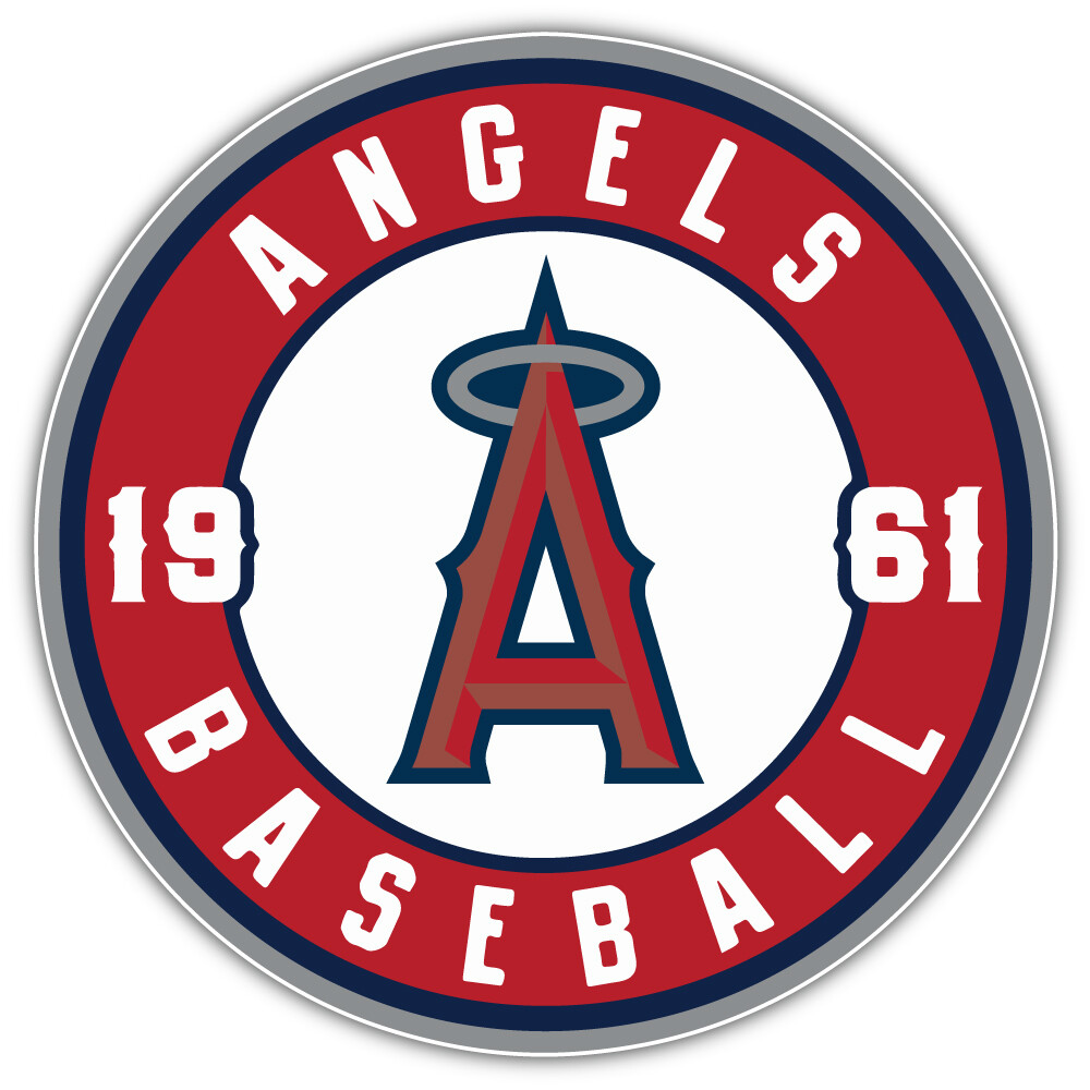 Los Angeles Angels MLB Baseball Sport Logo Car Bumper Sticker Decal "SIZES"