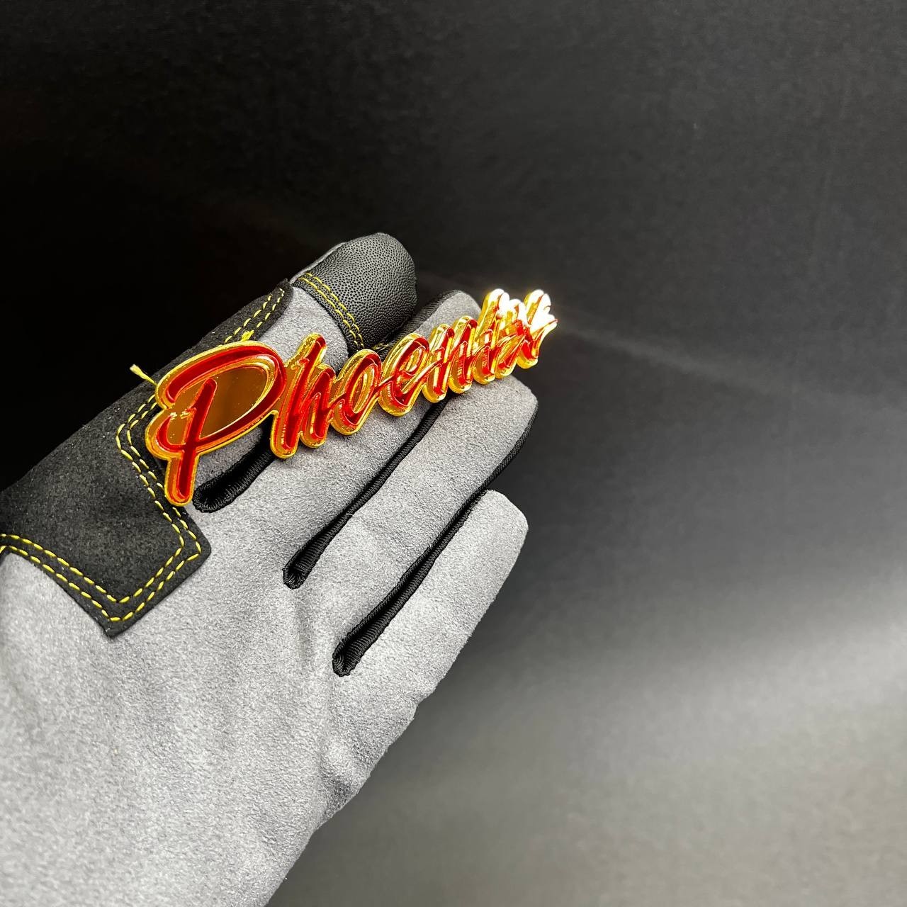 1PC PHOENIX 3D Text Car Badge Emblem Fender tailgate Racing Decal