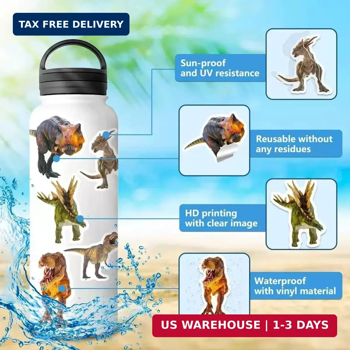 200 Pcs Cute Animal Stickers Bulk for Kids,Girls,Boys,Teens Adults.Waterproof Vi