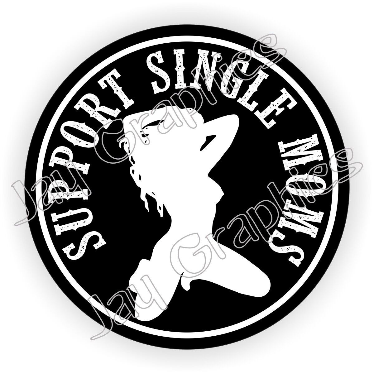 Support Single Moms Sticker