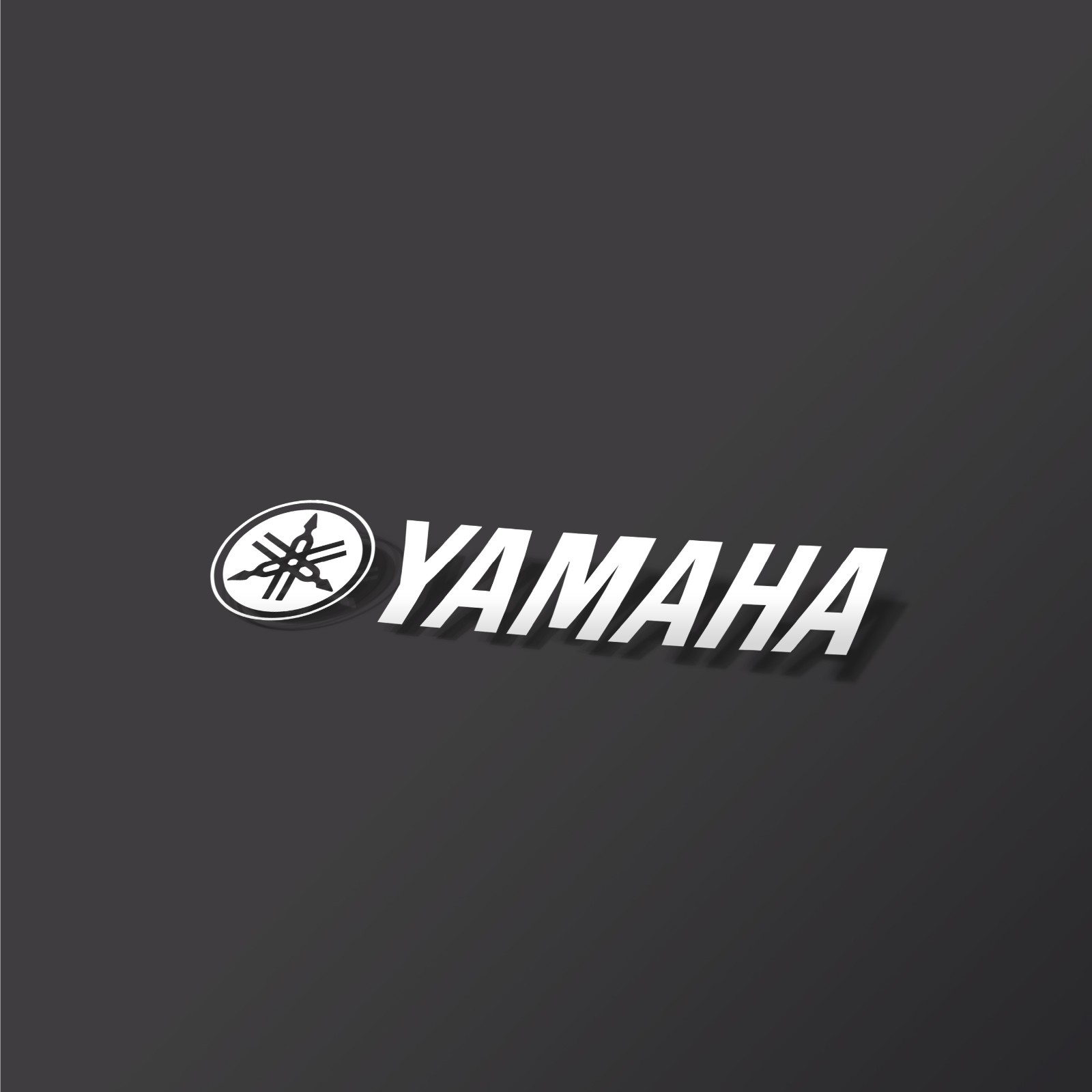 Yamaha Decal 2 Pack Vinyl Sticker Motorcycle Car Window Waterproof Die Cut