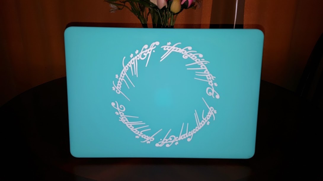 Lord of the Rings Ring of Power Inscription Custom Vinyl Sticker Decal