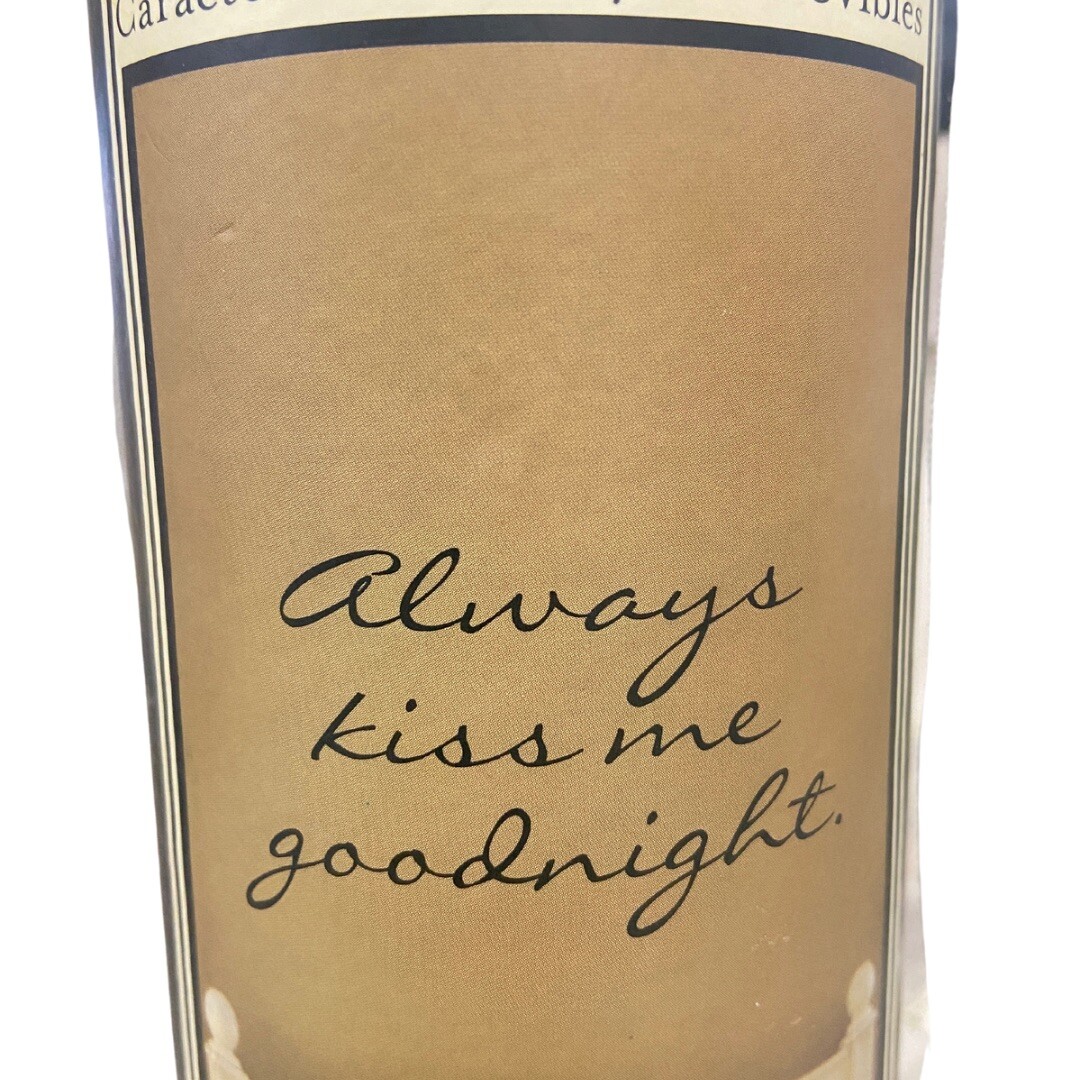 DCWV Home Removable Vinyl for Wall ‘Always Kiss Me Goodnight’