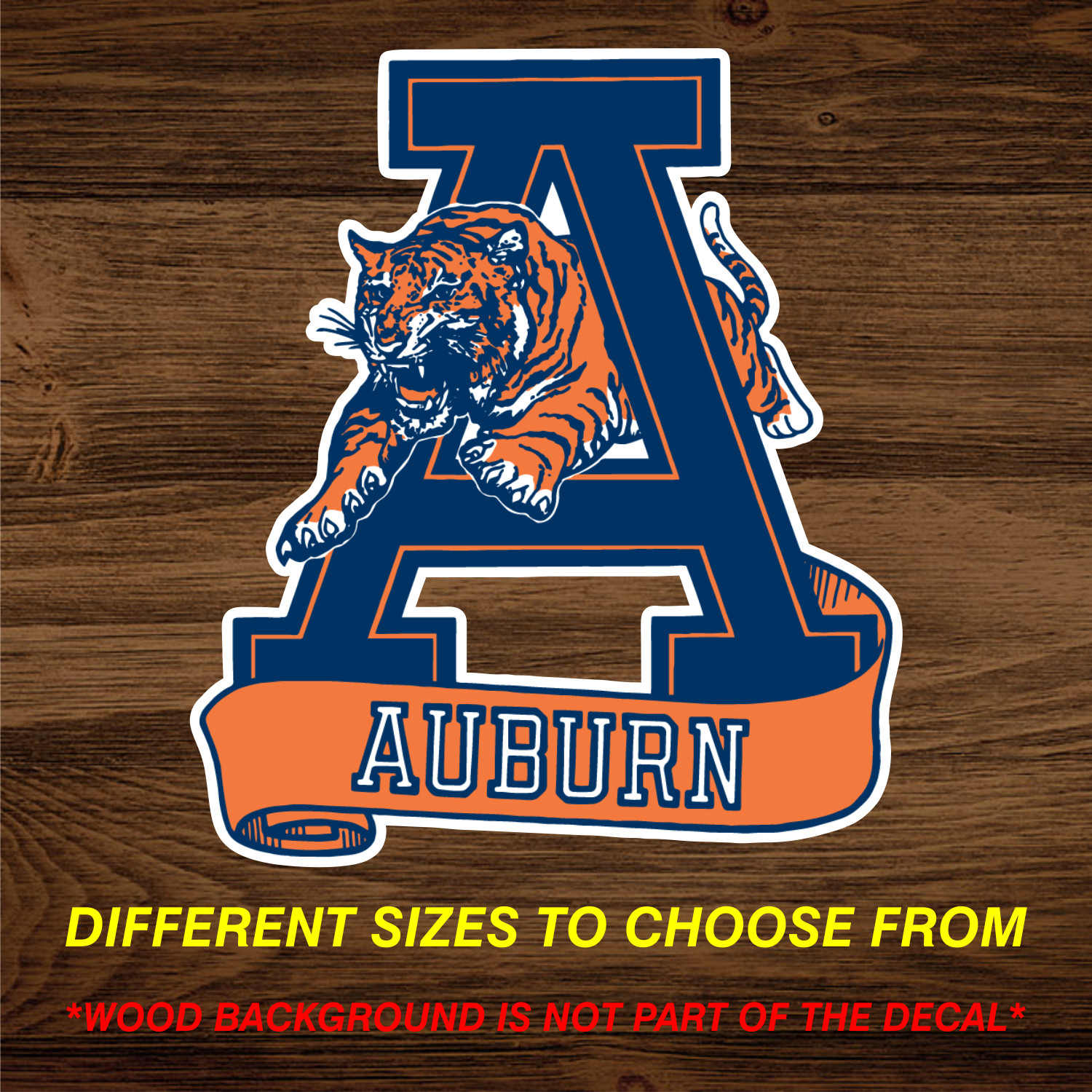 Vinyl Decal Sticker Fits Auburn Tigers War Eagle Outdoor Car Truck Window
